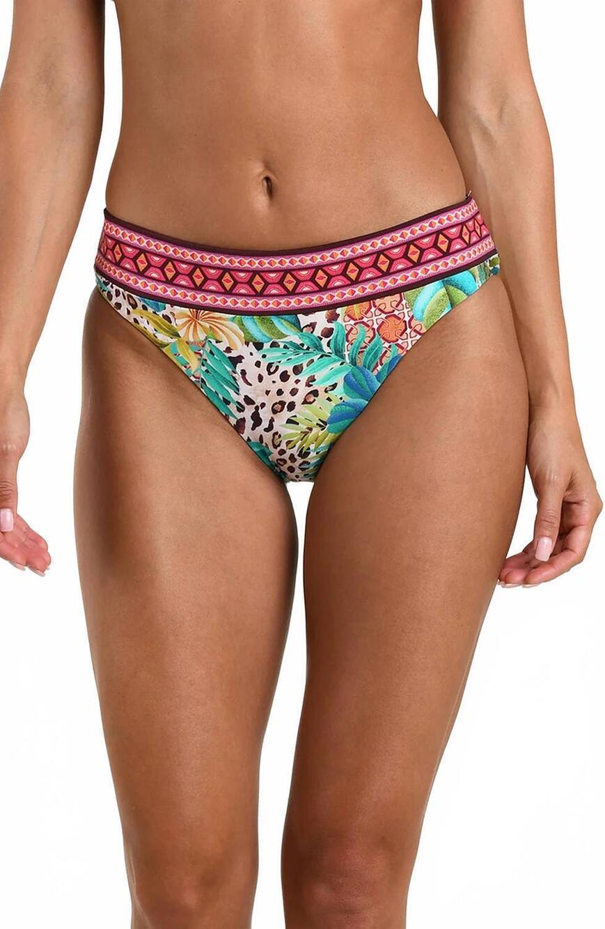 NEW SUNSHINE 79 paradise heat reversible hipster bottom bikini in multi